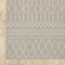 Homeroots 5 x 7 ft. Gray & Ivory Geometric Indoor & Outdoor Area Rug 389539 - alternate 7